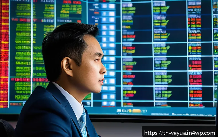 가치 기반 투자 전략 수립법 - A professional Thai stock market investor analyzing financial reports and market data on multiple co...